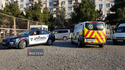 შემთხვევა რუსთავში, გაჩერებაზე