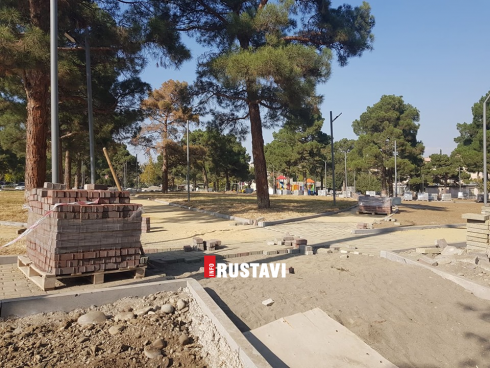 ყველაზე ძვირადღირებული სკვერი რუსთავში [photo]