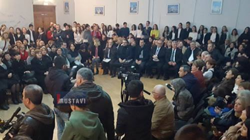 განათლების მინისტრი მე-4 სკოლაში (ვიდეო).