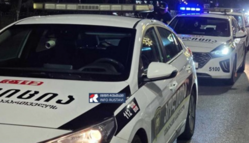 რუსთავში ერთმანეთს ორი ავტობილი შეეჯახა [Photo]