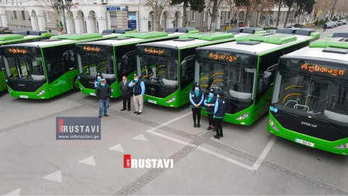 რუსთავში ავტობუსით მგზავრობა უფასო იქნება