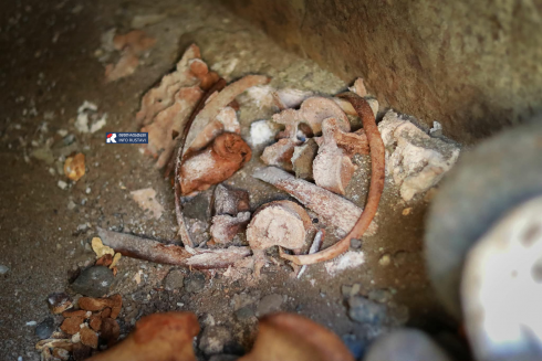 რუსთავში, სარეაბილიტაციო სამუშაოების დროს 20 საუკუნის სამარხი აღმოაჩინეს