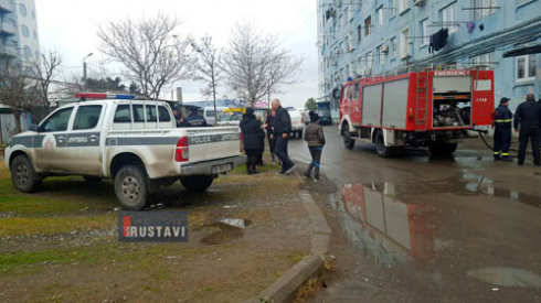 ხანძარი VIII მიკრო-რაიონში [video]