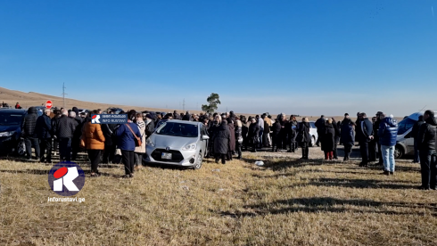 რუსთავში იაღლუჯის მიწებთან დაკავშირებით აქცია გაიმართა [Video]