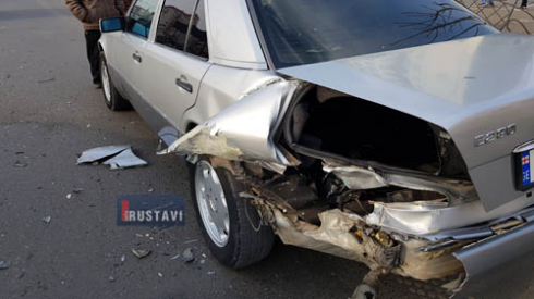 ავარია შარტავას გამზირზე (photo)