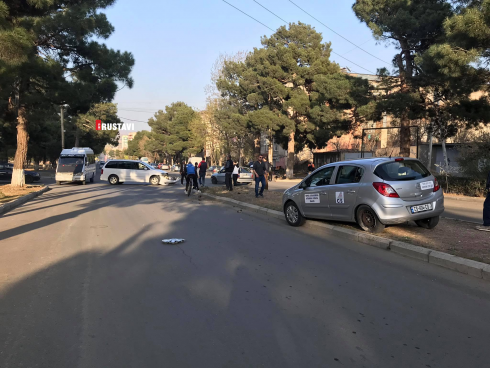 ავტოსაგზაო შემთხვევა რუსთავში [photo]