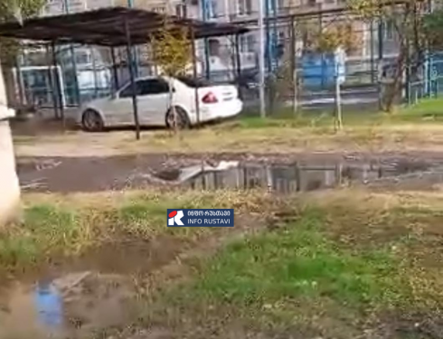 "გაწმინდეს და ისევ ამოვიდა, სარდაფებია დატბორილი"