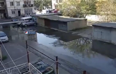 "კვირაში 4-5 დღე კანალიზაციის წყალი ამოდის კორპუსის ეზოში"