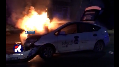 ავტოსაგზაო შემთხვევა რუსთავში [video]