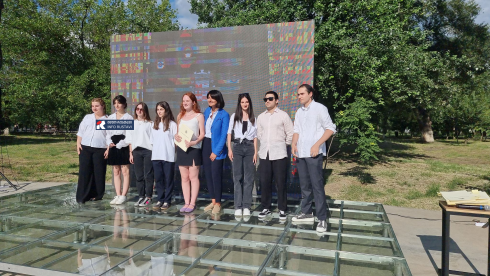 ოქროსმედალოსნებისთვის სპეციალური მიღება გაიმართა [photo]