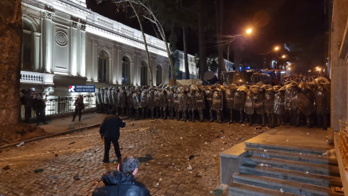 შსს-მ აქციაზე 66 პირი დააკავა