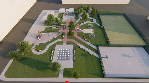 რუსთავში სკვერს რეაბილიტაცია ჩაუტარდება [photo]