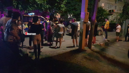 რუსთავში მამაკაცი გარდაცვლილი ნახეს [video]