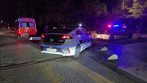 ავტოსაგზაო შემთხვევა რუსთავში [video]