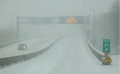 აშშ-ში ზამთრის შტორმს მსხვერპლი მოჰყვა