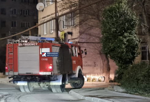 ხანძარი რუსთავში