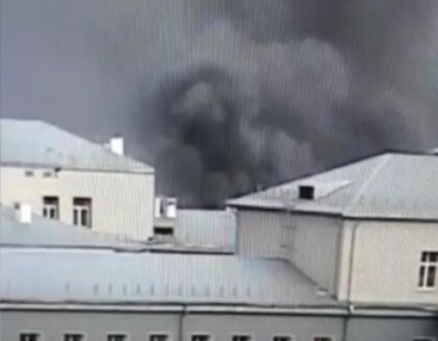 მოსკოვში საავადმყოფო დაიწვა