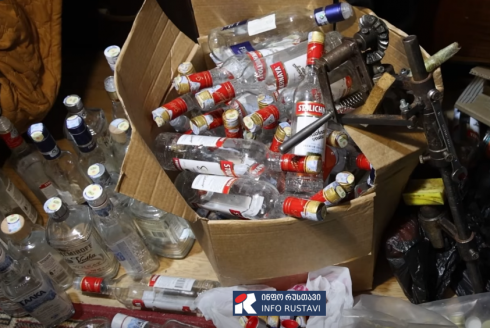 ფალსიფიცირებული საქონლის დამზადების ფაქტზე ერთი პირი დააკავეს
