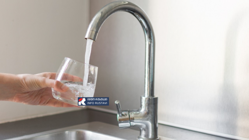 რუსთავში წყალმომარაგება შეიზღუდა