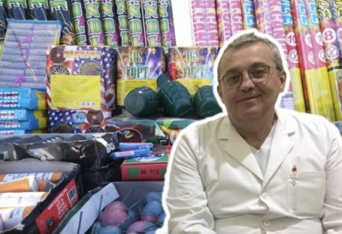 რუსთაველი ექიმის გაფრთხილება პიროტექნიკის გამოყენებაზე