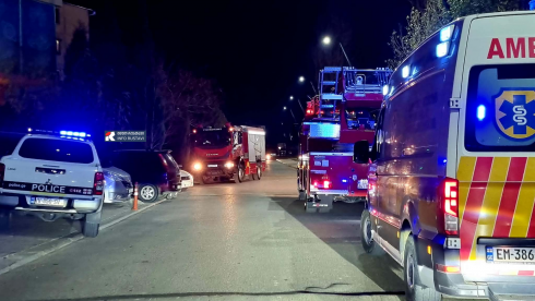 ხანძარი რუსთავში, საცხოვრებელ ბინაში