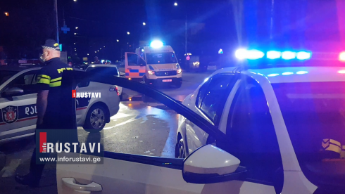 რუსთავში გოგოებმა ბიჭის გამო იჩხუბეს [video]