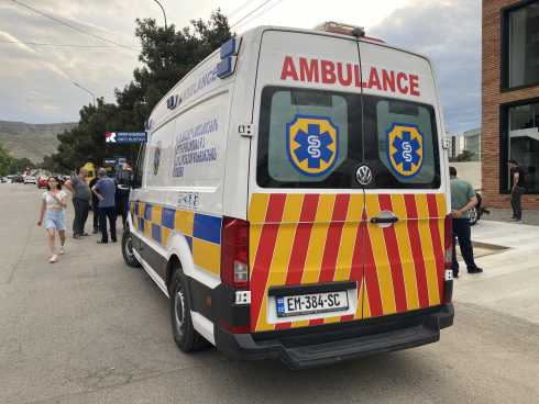 ავტოსაგზაო შემთხვევა რუსთავში [photo]