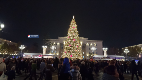 რა დაჯდა რუსთავის საახალწლოდ მორთვა