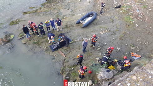 რუსთავში მტკვარში გარდაცვლილი მოზარდის ცხედარი იპოვეს