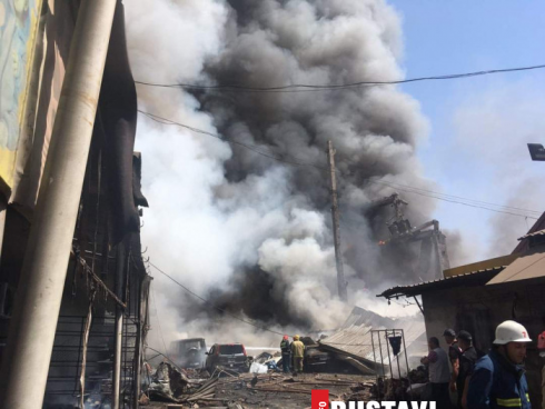 ერევანში ძლიერი აფეთქება მოხდა