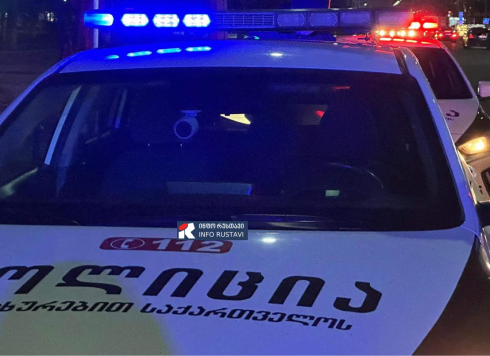 რუსთავში 26 წლის კაცმა ეზოდან მოტოციკლი მოიპარა [video]