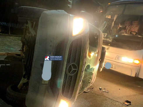 ორმაგი ავარია რუსთავში