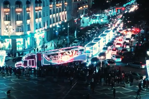 ცნობილია როდის შემოვა კოკა-კოლას საახალწლო ქარავანი რუსთავში