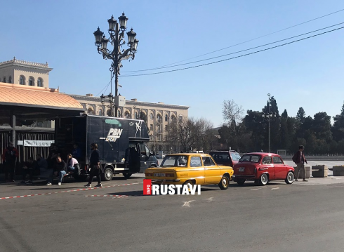 რუსთავში ფილმს იღებენ [photo]