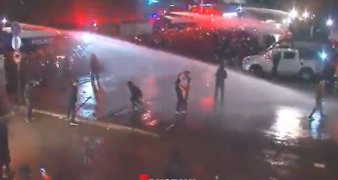 წყლის ჭავლი მეორედ გამოიყენეს