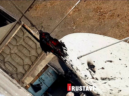 რუსთავში ქალის თეთრეულს ცეცხლი წაეკიდა [video]