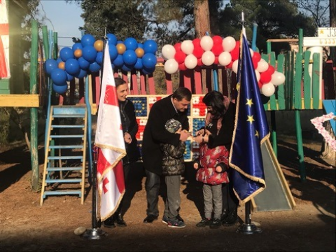 #6 ბაღში ევროპის სკვერი გაიხსნა [photo]