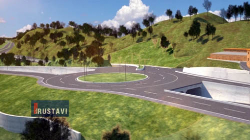 ჩქაროსნული მაგისტრალის მშენებლობა [video]