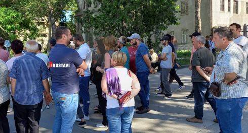 რუსთავის მეტალურგიის 100-მდე თანამშრომელი გაფიცულია