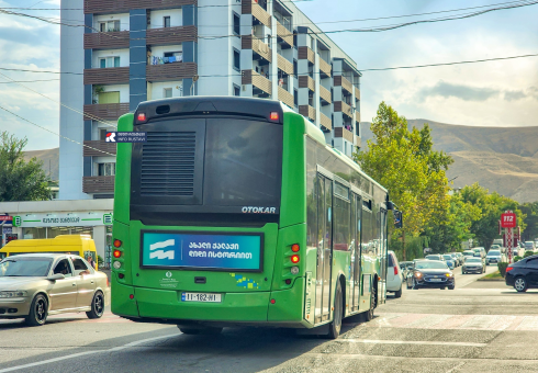 რუსთავში N5 მუნიციპალური ავტობუსი შეცვლილი მარშრუტით იმოძრავებს
