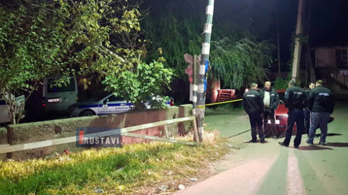 ღამის სროლები მარნეულში (ვიდეო)