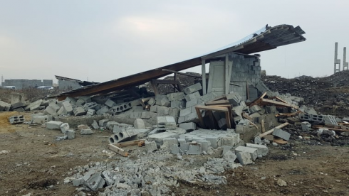 აფრიკის დასახლებაში სახლების დემონტაჟი დასრულდა [video]