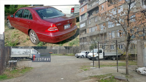 ლეონიძის ქუჩაზე მანქანა მოიპარეს.