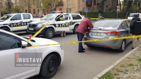 რუსთავში პოლიციამ ერთერთი ქუჩა გადაკეტა [video]