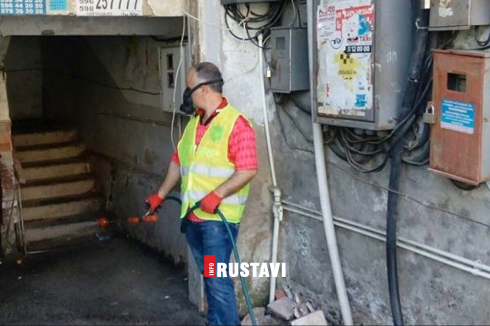 ჩატარდება თუ არა დეზინფექცია სადარბაზოებში