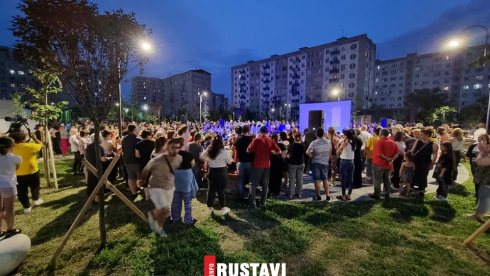 "ჩვენს ქალაქს შეემატა კიდევ ერთი გამწვანებული სივრცე" [photo]