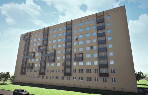 რუსთავში ერთ-ერთი კორპუსის აივნებს რეაბილიტაცია ჩაუტარდება