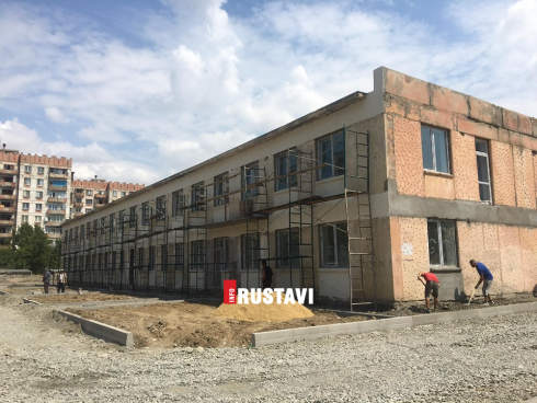 რუსთავში 2 ბაღი შენდება