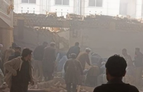 პაკისტანში, მეჩეთში აფეთქება მოხდა [video]