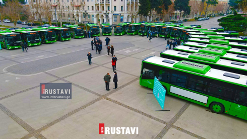 რამდენი მგზავრი გადაიყვანა რუსთავის ავტობუსებმა 2021, 2022 და 2023 წელს